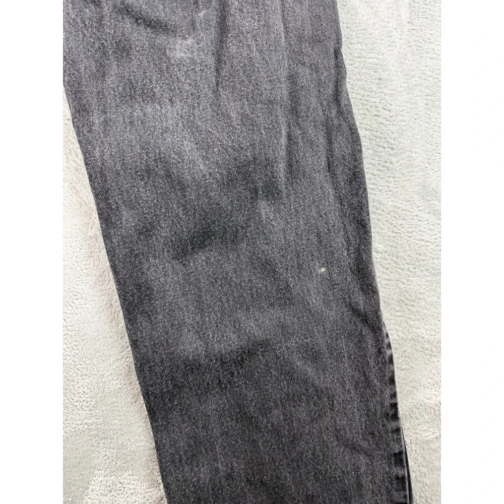 Vtg Levi's 550 Relaxed Fit Jeans Mens Tag 40x34 Actual 36x34 Black Denim